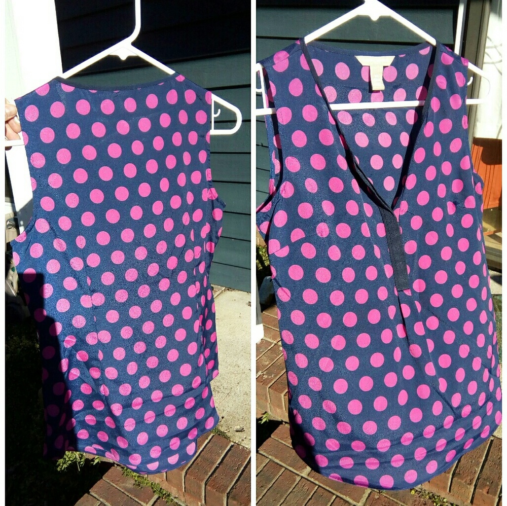 NWOT 🆕Banana Republic Sleeveless Satin Blouse🆕